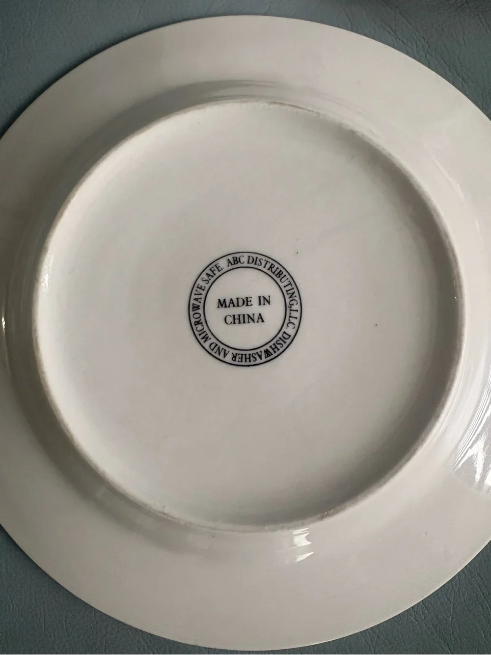 Set of six salad plates from LTD Commodities 